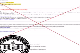 Cảnh báo giả mạo Ngân hàng Nhà nước yêu cầu cập nhật sinh trắc học