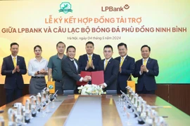 LPBank nhà tài trợ CLB bóng đá Phù Đổng Ninh Bình