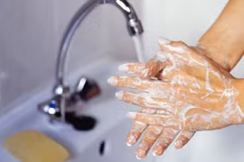 Rửa tay trong ít nhất 20 giây để phòng ngừa bệnh