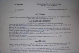 Bộ Tài chính sẽ phải khắc phục hậu quả vì quyết định trái luật