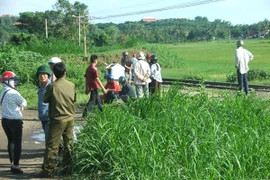 Một phụ nữ bị tàu hỏa tông chết thảm