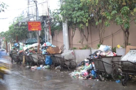 Khổ vì ô nhiễm rác