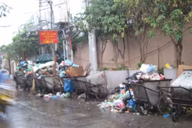 Khổ vì ô nhiễm rác