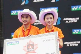 Cầu lông Việt Nam gây bất ngờ tại giải Canada mở rộng
