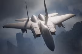 'Đại bàng bất bại' F-15 Nhật Bản lao xuống biển