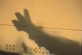 Giây phút F-35C bốc cháy và lao xuống ở Biển Đông