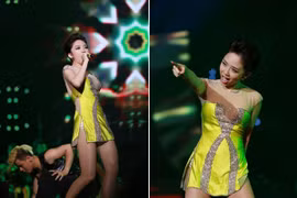 Tóc Tiên sexy bốc lửa, đốt cháy “Đêm tình nhân”