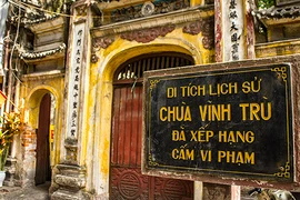 "Nước mắt" đền chùa giữa lòng phố cổ Hà thành
