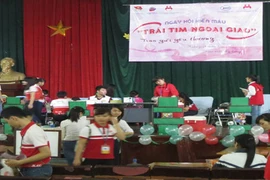 Ngày hội hiến máu “Trái tim Ngoại giao”