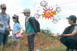 Hoàng Bách dừng cuộc chơi vì tính hiếu thắng của con trai