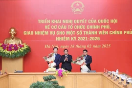 Thủ tướng giao nhiệm vụ cho các Phó Thủ tướng, Bộ trưởng mới được bổ nhiệm
