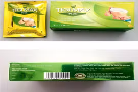 Cảnh báo viên uống giảm cân cấp tốc TIGI MAX PLUS có chứa chất cấm