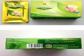 Cảnh báo viên uống giảm cân cấp tốc TIGI MAX PLUS có chứa chất cấm