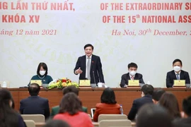 Chính phủ sẽ báo cáo việc sắm trang thiết bị, vật tư y tế phòng, chống Covid-19 tại kỳ họp Quốc hội