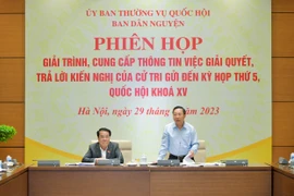 Gần 1.900 kiến nghị của cử tri gửi tới kỳ họp thứ 5 của Quốc hội đã được giải quyết