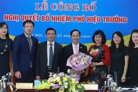 Ông Lê Đình Nghị được bổ nhiệm làm Phó Giám đốc Đại học Luật Hà Nội