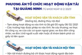 Từ sáng nay, 8-2: Quảng Ninh cấm toàn bộ hoạt động vận tải hành khách ra vào tỉnh