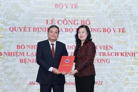 Bệnh viện Phổi Trung ương có giám đốc mới