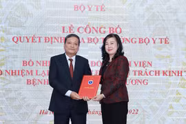 Bệnh viện Phổi Trung ương có giám đốc mới