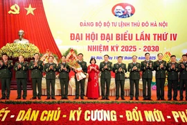 Đồng chí Bùi Thị Minh Hoài tiếp tục giữ chức Bí thư Đảng ủy Bộ Tư lệnh Thủ đô Hà Nội