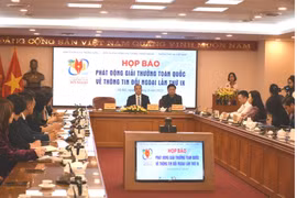 Phát động Giải thưởng toàn quốc về thông tin đối ngoại lần thứ IX năm 2023