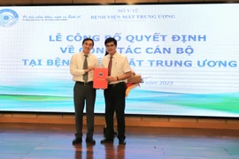 Bộ Y tế phân công cán bộ phụ trách, điều hành Bệnh viện Mắt Trung ương