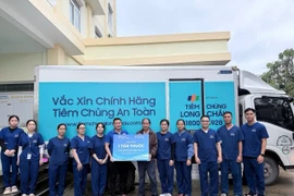 Long Châu đưa 1 tấn thuốc và vật tư y tế hỗ trợ vùng "rốn lũ" Gia Lai