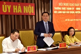 Bí thư Thành ủy Hà Nội: Cán bộ làm việc kiểu “tròn vo” thì chuyển việc cho người khác làm