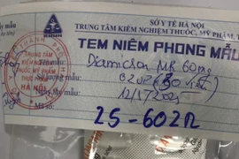 Lại phát hiện thêm 7 mẫu thuốc nghi giả tại một nhà thuốc ở Hà Nội