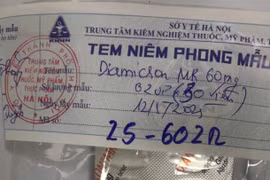 Lại phát hiện thêm 7 mẫu thuốc nghi giả tại một nhà thuốc ở Hà Nội