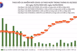 Số mắc Covid-19 ở Việt Nam áp sát mốc 35.000 ca trên ngày