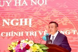 Tân Phó Bí thư Thành ủy Hà Nội Trần Sỹ Thanh hứa sẽ làm tốt nhiệm vụ