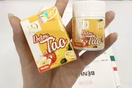 Phát hiện sản phẩm giảm cân Detox Táo chứa chất cấm 