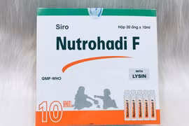 Thu hồi toàn quốc lô siro uống Nutrohadi F dùng cho trẻ biếng ăn