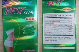 Phát hiện hai sản phẩm Dáng xuân Phục linh Gold và Best Slim Collagen có chứa chất cấm