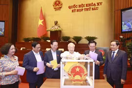 Công bố kết quả lấy phiếu tín nhiệm 44 chức danh lãnh đạo do Quốc hội bầu, phê chuẩn