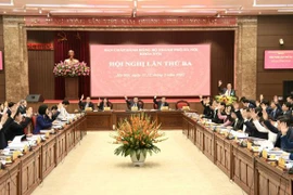 10 chương trình công tác toàn khóa XVII của Thành ủy Hà Nội