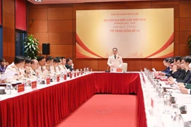 Đảng bộ và nhân dân Hà Nội đóng góp nhiều ý kiến vào dự thảo văn kiện Đại hội XIV của Đảng