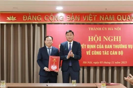 Ông Phùng Xuân Dương làm Phó Trưởng ban Nội chính Thành ủy Hà Nội