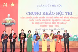 Hà Nội chọn 2 thí sinh tham dự Hội thi báo cáo viên giỏi khu vực I và toàn quốc