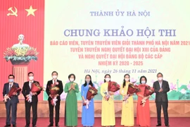 Hà Nội chọn 2 thí sinh tham dự Hội thi báo cáo viên giỏi khu vực I và toàn quốc