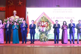 Ủy ban Kiểm tra Thành ủy Hà Nội đón nhận Huân chương Độc lập hạng Nhất