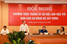 Bộ Xây dựng cam kết cùng Hà Nội giải quyết các vướng mắc về cải tạo chung cư cũ