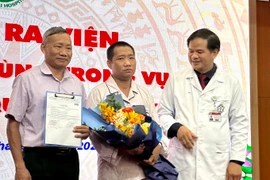 Sau gần 2 tháng điều trị, nạn nhân cuối cùng trong vụ cháy chung cư mini xuất viện