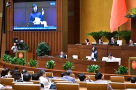 Bộ trưởng Y tế mang theo mẫu thuốc lá điện tử mới vào nghị trường, đề nghị phải cấm ngay