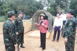 Bí thư Thành ủy Hà Nội kiểm tra công tác chuẩn bị diễn tập khu vực phòng thủ