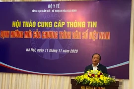 Bộ Y tế thông tin về định hướng mới của chương trình dân số Việt Nam