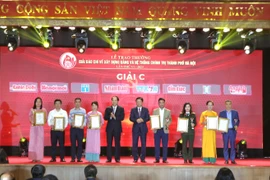 An ninh Thủ đô đoạt Giải C Giải Báo chí về xây dựng Đảng và hệ thống chính trị thành phố Hà Nội