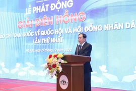 Phát động Giải báo chí toàn quốc về Quốc hội và HĐND - Giải Diên Hồng lần thứ nhất