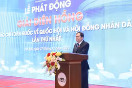 Phát động Giải báo chí toàn quốc về Quốc hội và HĐND - Giải Diên Hồng lần thứ nhất